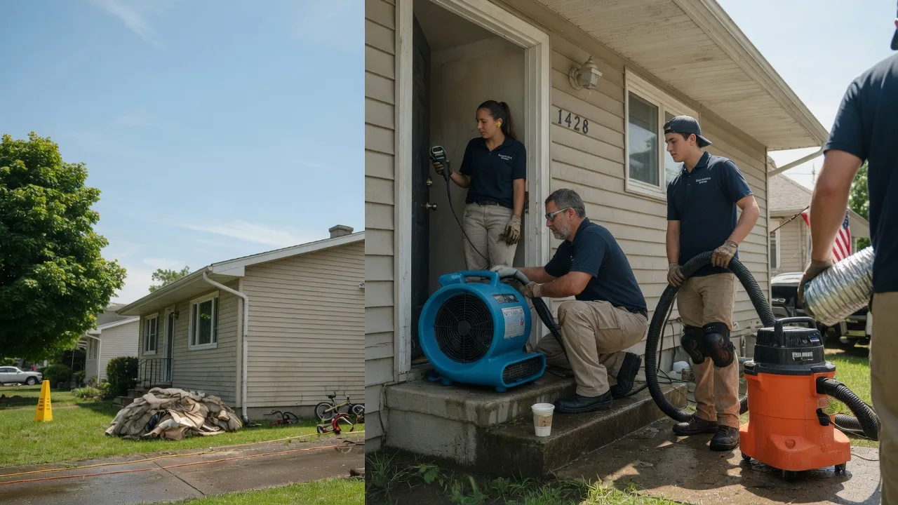 Water Damage Restoration in New London, MO near me